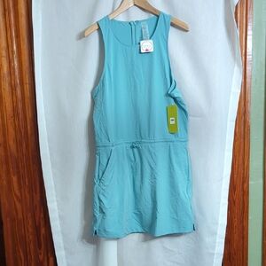 Women's Teal Sleeveless Skort